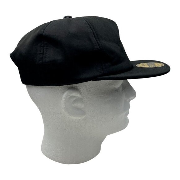 Rocawear Men's Black Monochrome Unstructured Adjustable Snapback Baseball Cap OS - Picture 4 of 10